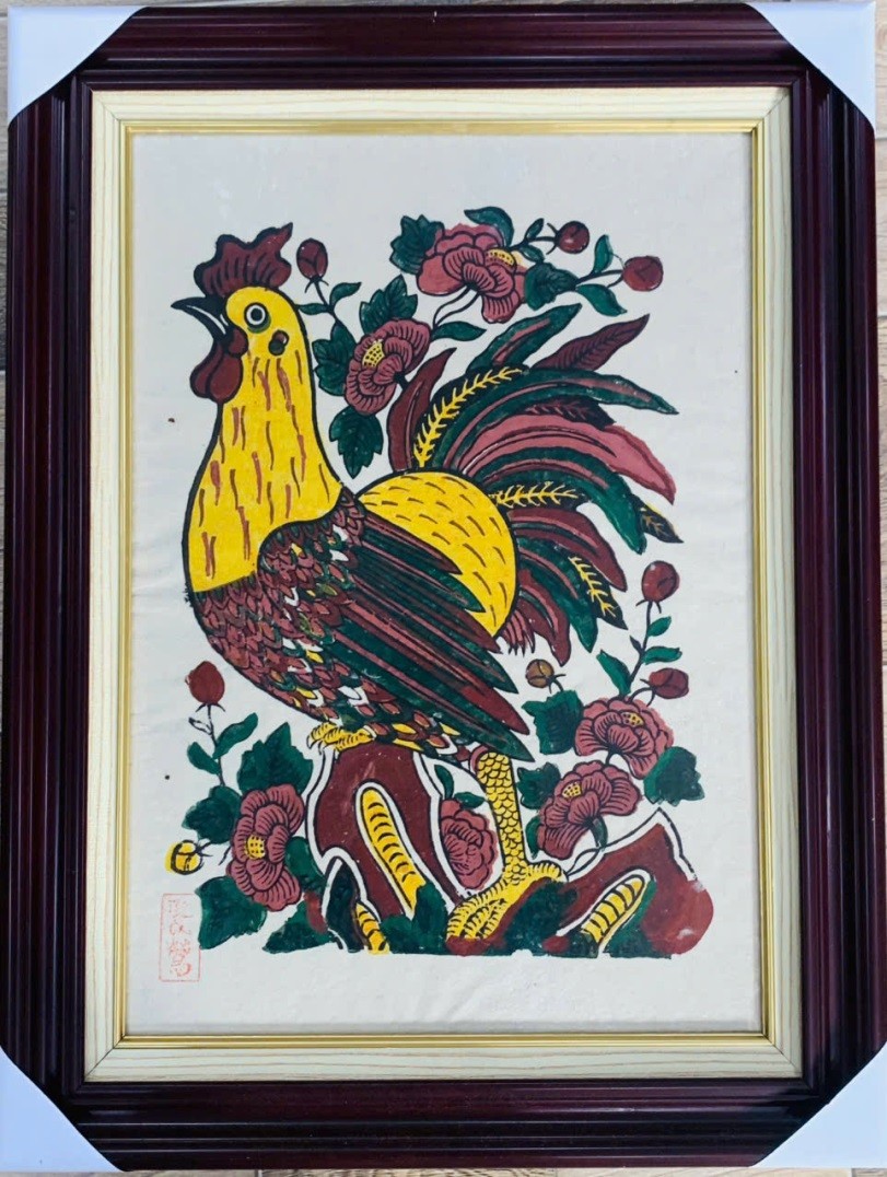 Gà trống hoa cúc